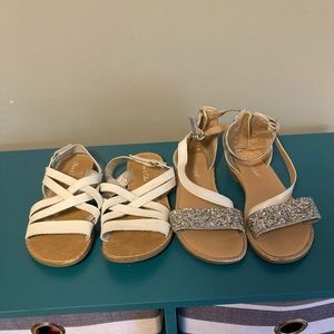 Girls sandals size 1